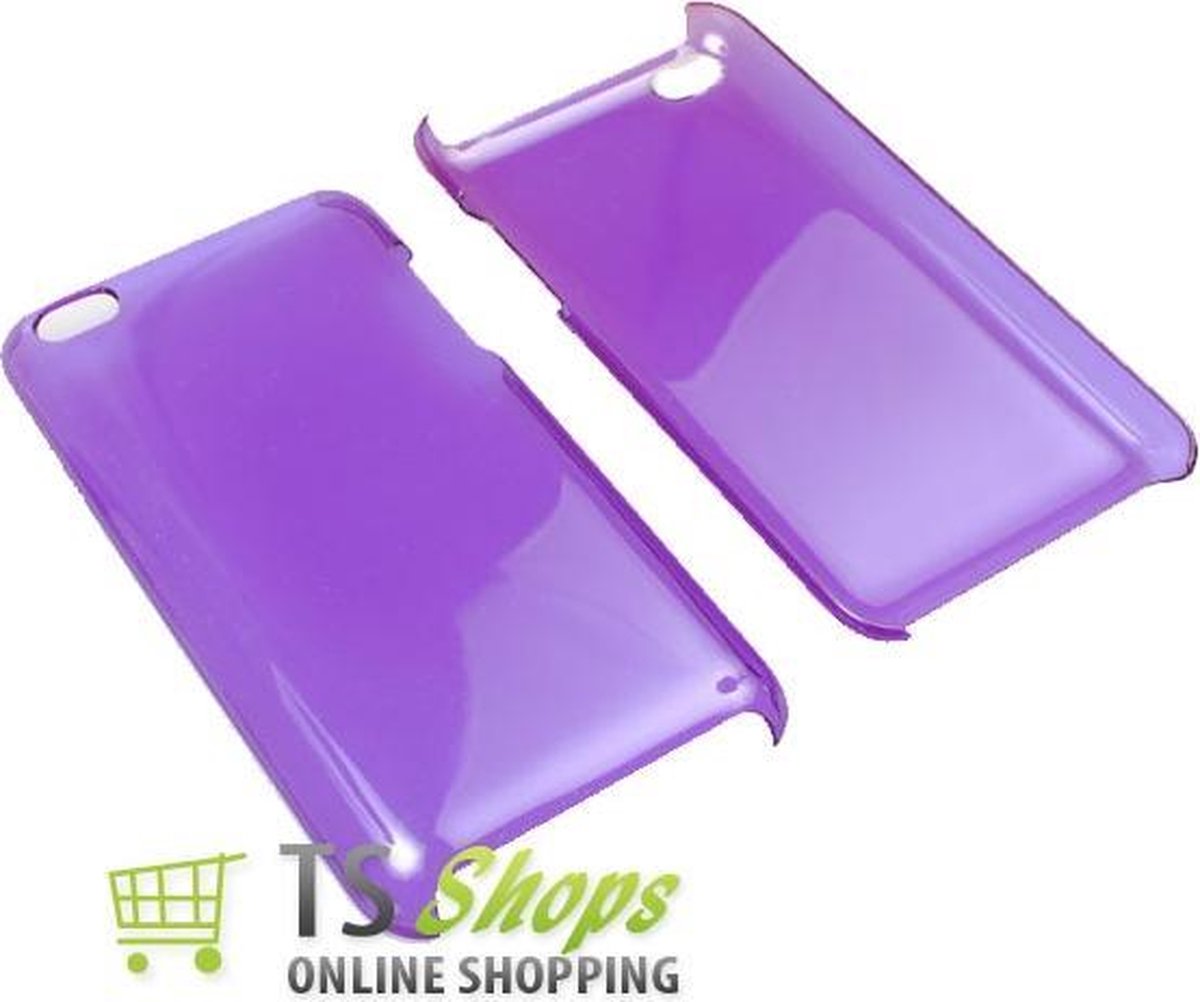Apple iPod touch 4th Crystal hard Case Transparant Paars