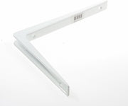 Dulimex ES 3252B Drager aluminium 200 x 250mm wit gelakt 0513.210.3252 (Prijs per 4 stuks)