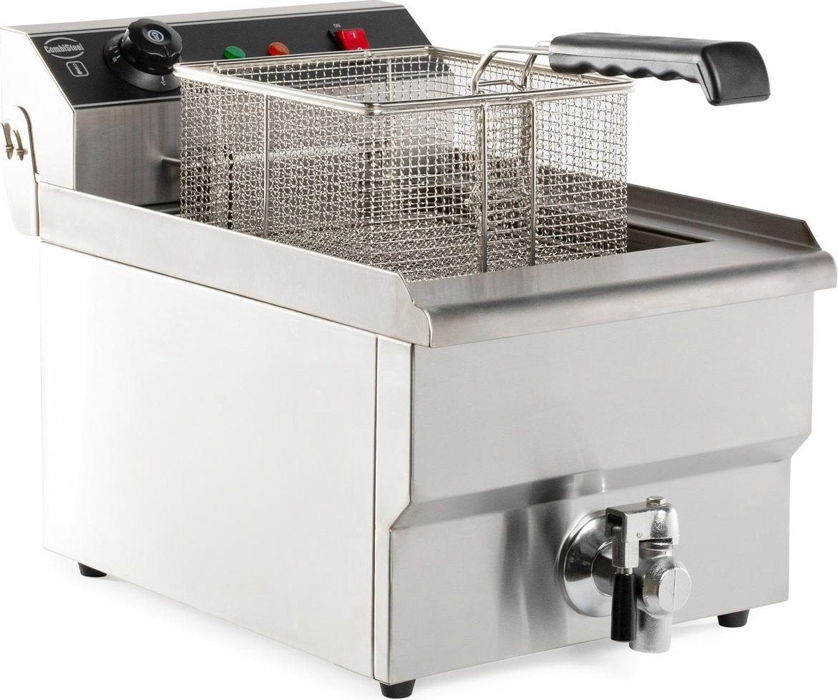 Professionele Horeca Tafelfriteuse 1x8L. - Elektrisch