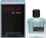 Replay Signature For Him! Eau De Toilette 75 Ml
