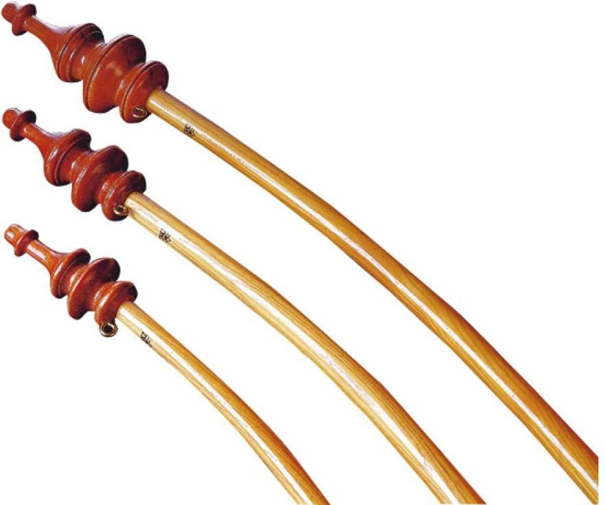 Talamex Vlaggenstok de Luxe  Lengte 100 cm voet 25 mm
