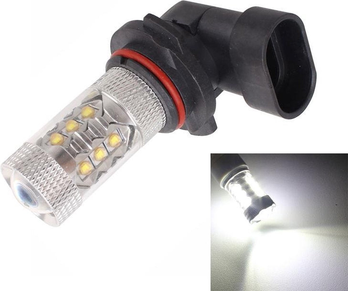 9006 80W 800LM 6500K Wit licht 16-3535-LED's Auto mistlicht