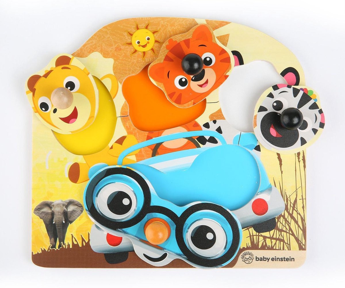 Hape Safari Knopfpuzzle | E11654