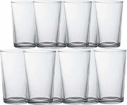 Drinkglazen/waterglazen Chope set transparant 280/330 ml - 12-delig - koffie/thee glazen
