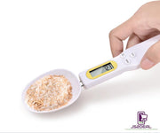 Keuken lepel weegschaal - Digitale Lepel weegschaal - Digitale maatlepel - Dierenvoeding weegschaal - Supplementen weegschaal - Wit