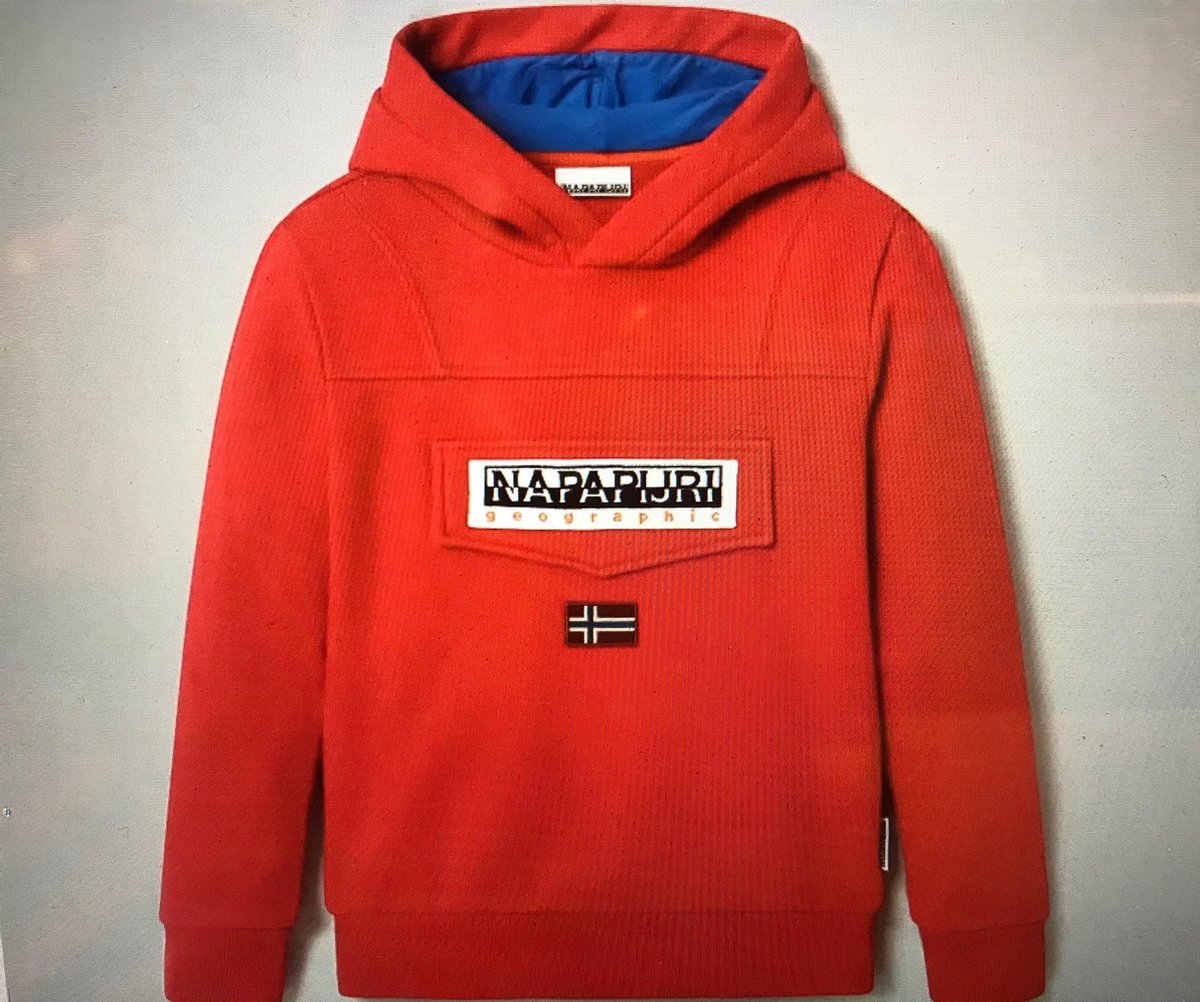 Napapijri Kids Burgee jongens casual sweater rood