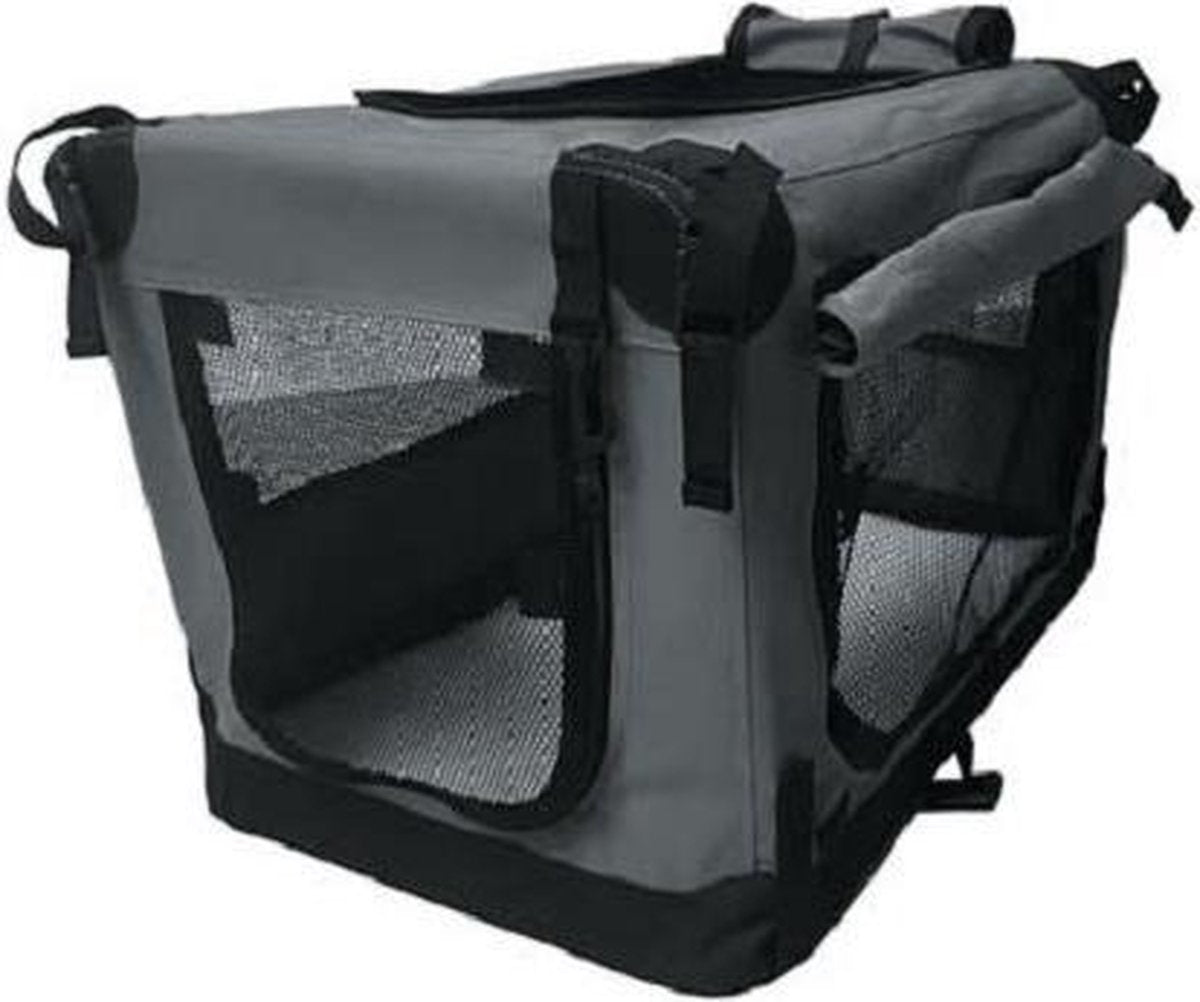 Nylon Hondenbench Premium Antraciet 49.5 x 34.5 x 35 cm