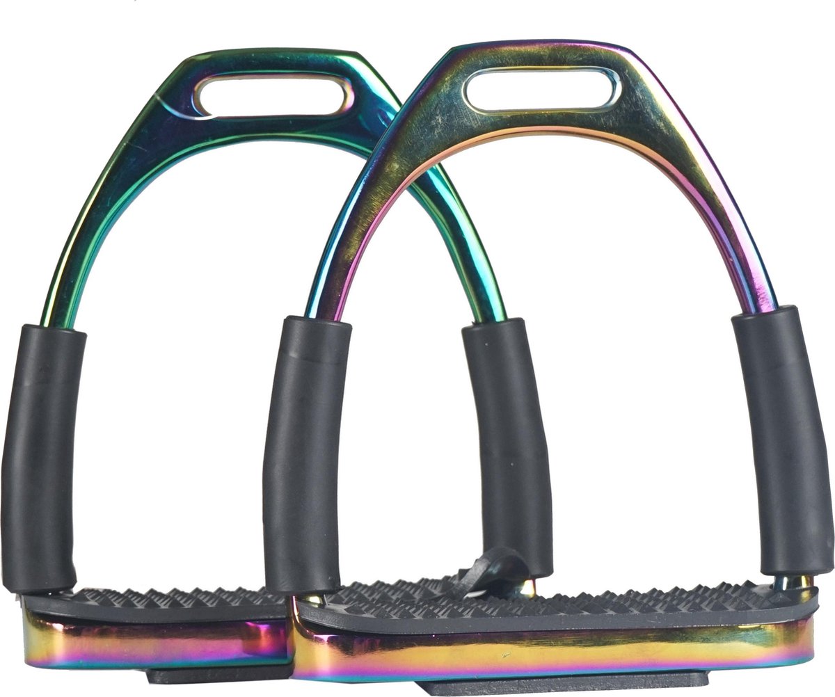 Horka Fillis stijgbeugels  Flex SS Rainbow