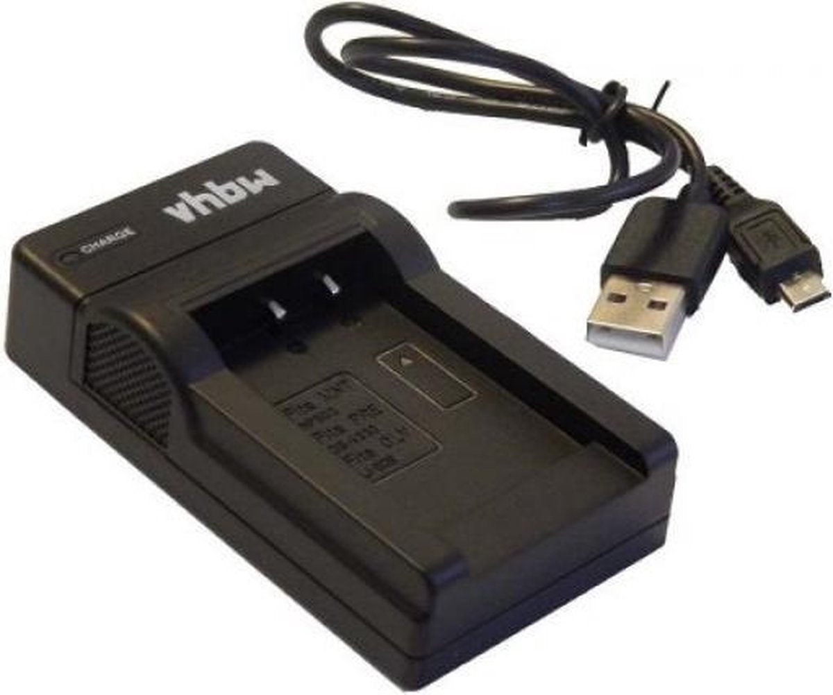 VHBW Camera acculader compatibel met Fujifilm NP-W126 en NP-W126S accu's
