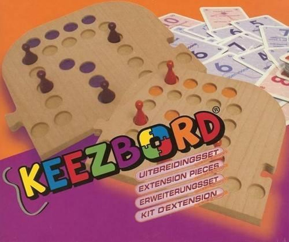 Keezbord uitbreidingsset Kunststof van 4 naar 6 personen