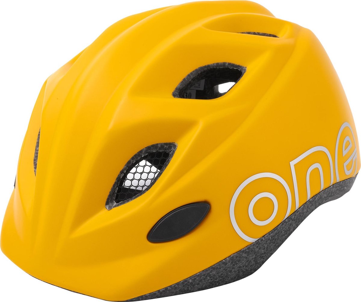 Bobike One Plus Fietshelm - Maat XS - 46-52cm - Mighty Mustard