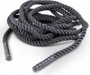 eSam® - Battle rope - 15 meter lang - Ø 3.8 cm dik - Zwart + Wandanker