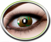 Gekleurde lenzen - Party Lenzen - Halloween - Carnaval - Groen en bruin - Camouflage - Geschikt voor 3 maanden gebruik
