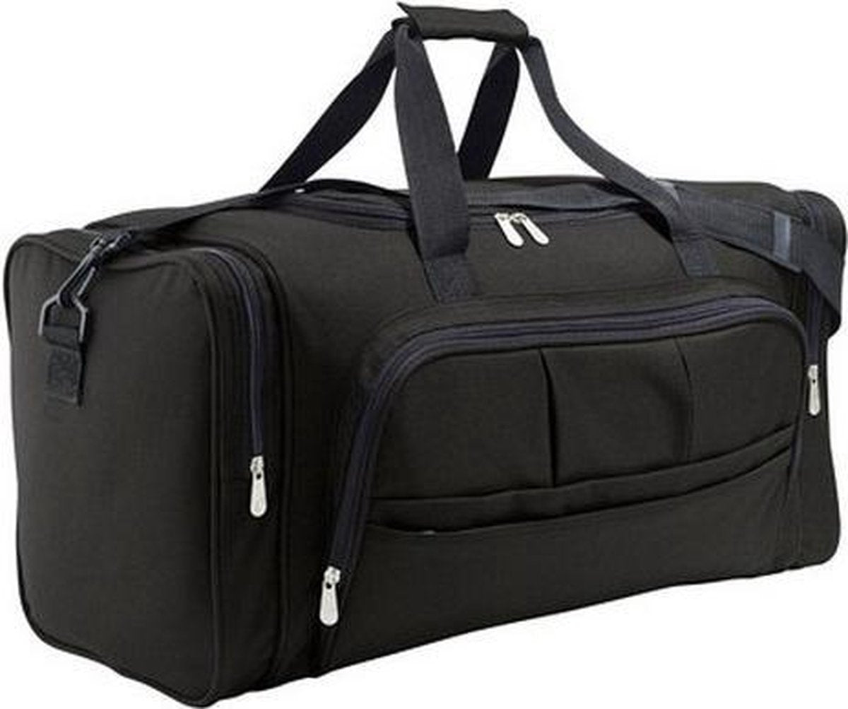 Sporttas zwart 62 cm - Weekendtas