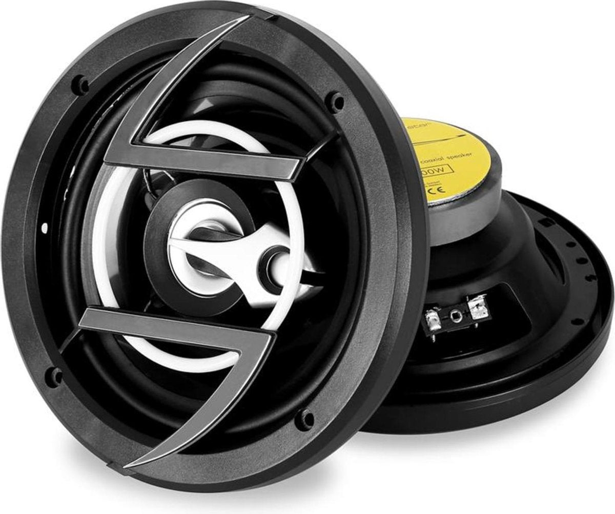 Auna NE-658 - Autospeakers - Zwart / Grijs
