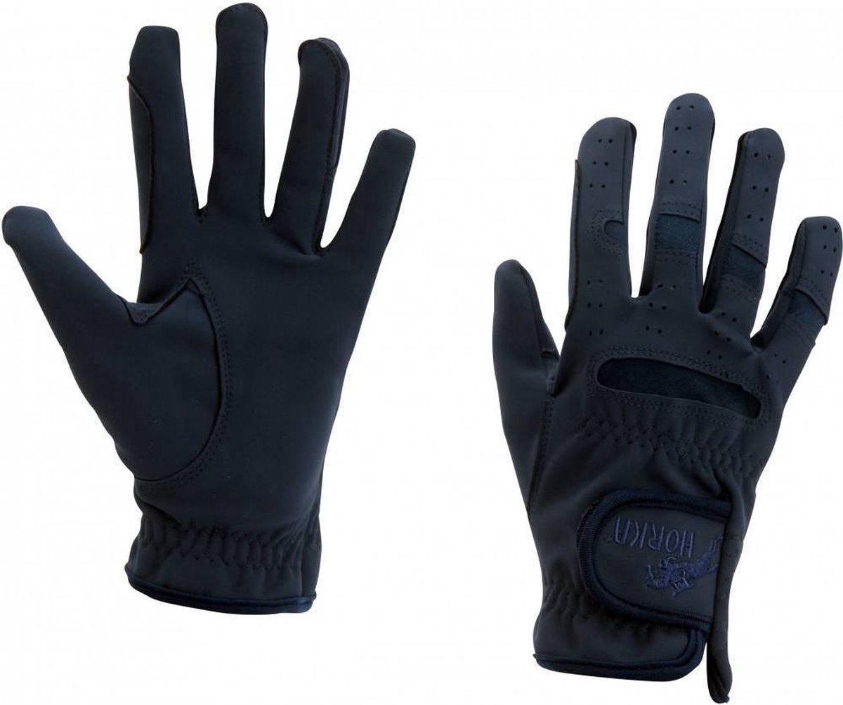 Paardrijhandschoenen Blauw maat M