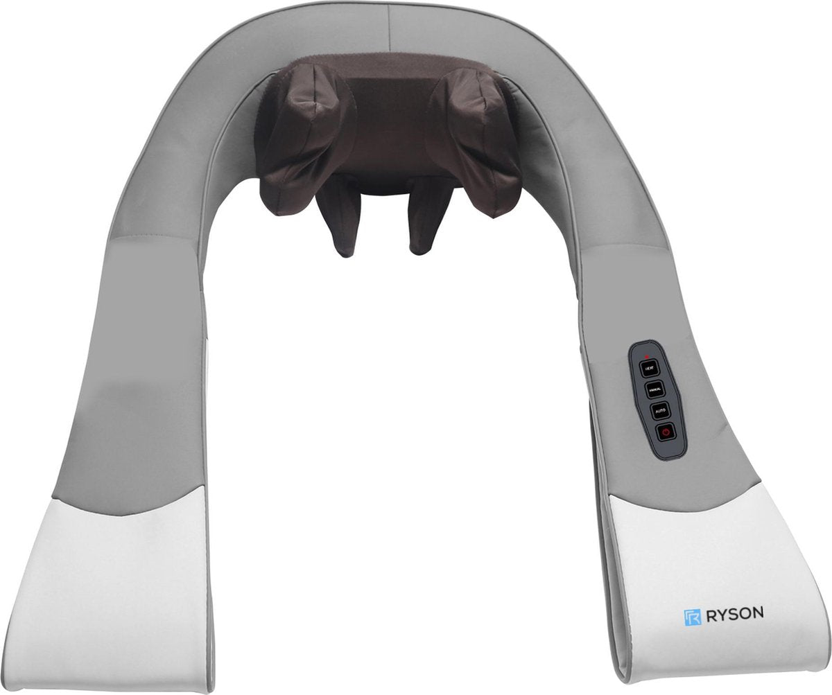 Ryson® - Shiatsu Massage Kussen met Arm Lussen - Met Warmte Functie - Professionele Massagepunten