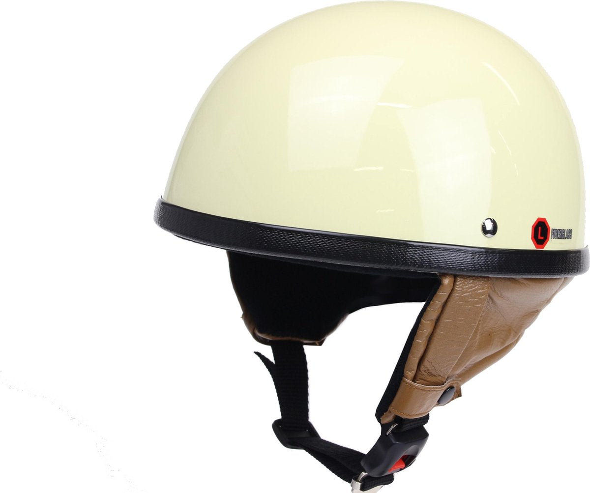 Redbike RB-500 classic pothelm ivoor wit maat XL