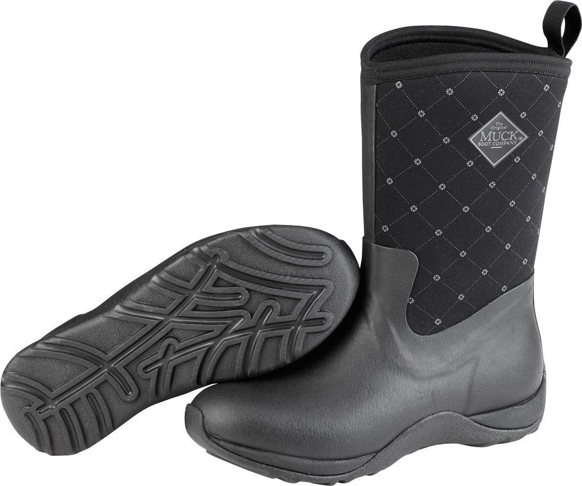 Muck Boot Arctic Weekend Dameslaars Zwart/Quilt - 43