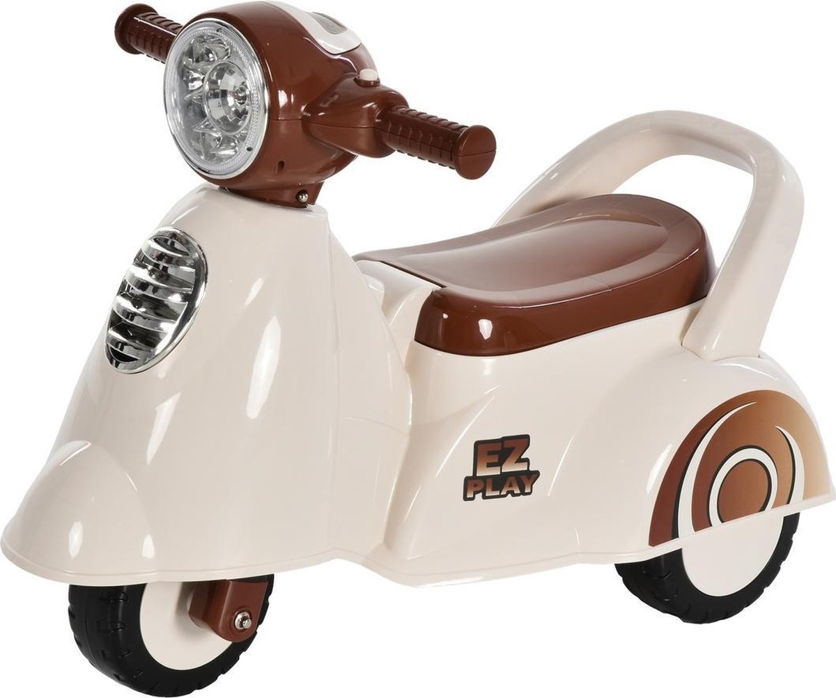 Loopwagen met muziek - Kinderspeelgoed - Kinderfiets - 66L x 33B x 47