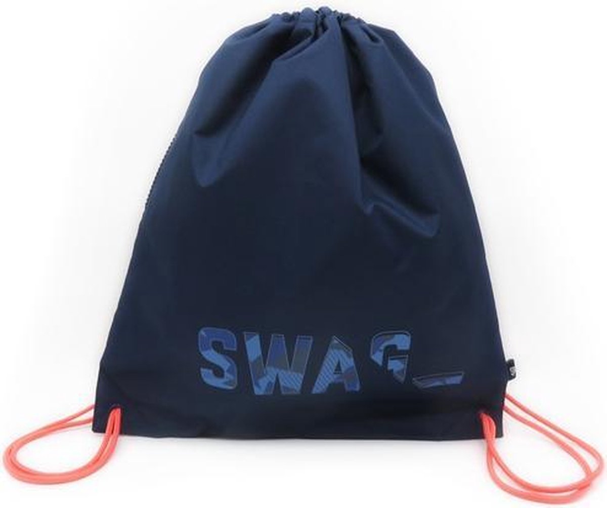 Kangaro Sporttas Xtremestrong Swag - Met logo nylon sluitkoorden en extra opbergvakje - 38x43