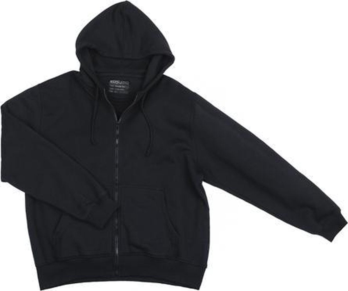 Fostex Hooded sweater met rits zwart