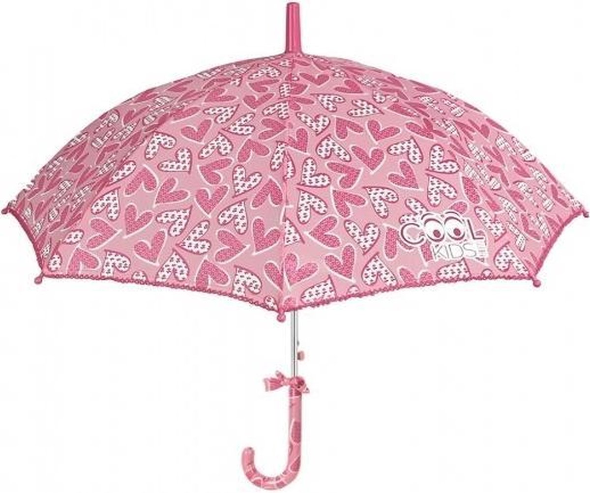 Perletti Kinderparaplu Roze 80 Cm