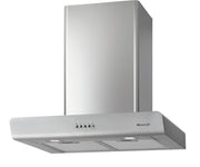 Brandt BHB6602X 593m³/uur Roestvrijstaal afzuigkap