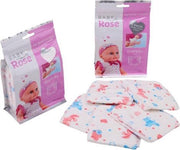 Johntoy Luiers Baby Rose 13 X 20 Cm Katoen Roze/blauw 5-delig
