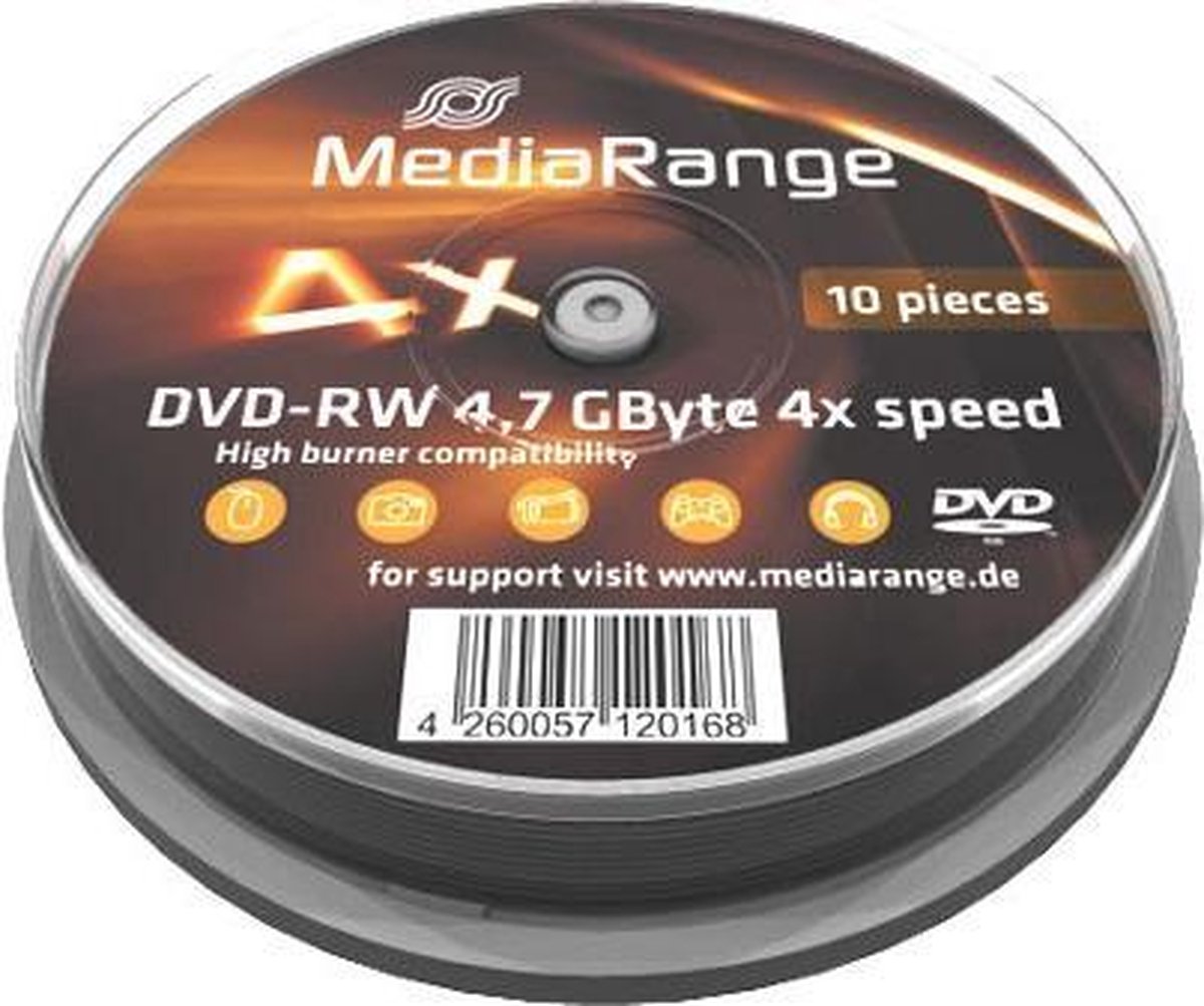 DVD-RW MediaRange 4