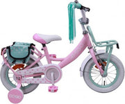 Amigo Dots - Kinderfiets 12 Inch - Meisjes - Roze