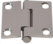 Luikscharnier - 50x50x2 - Rvs 304 - Knoop onder