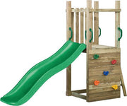 SwingKing Speeltoestel Irma + glijbaan Groen    - 160x70x175cm