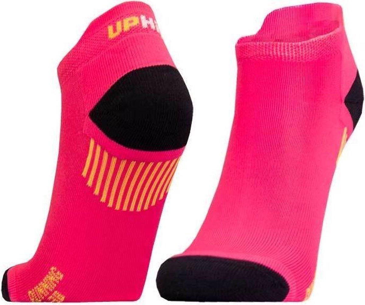 Uphillsport Sportsokken Trail Run Laag Polyamide Roze Mt 35-38