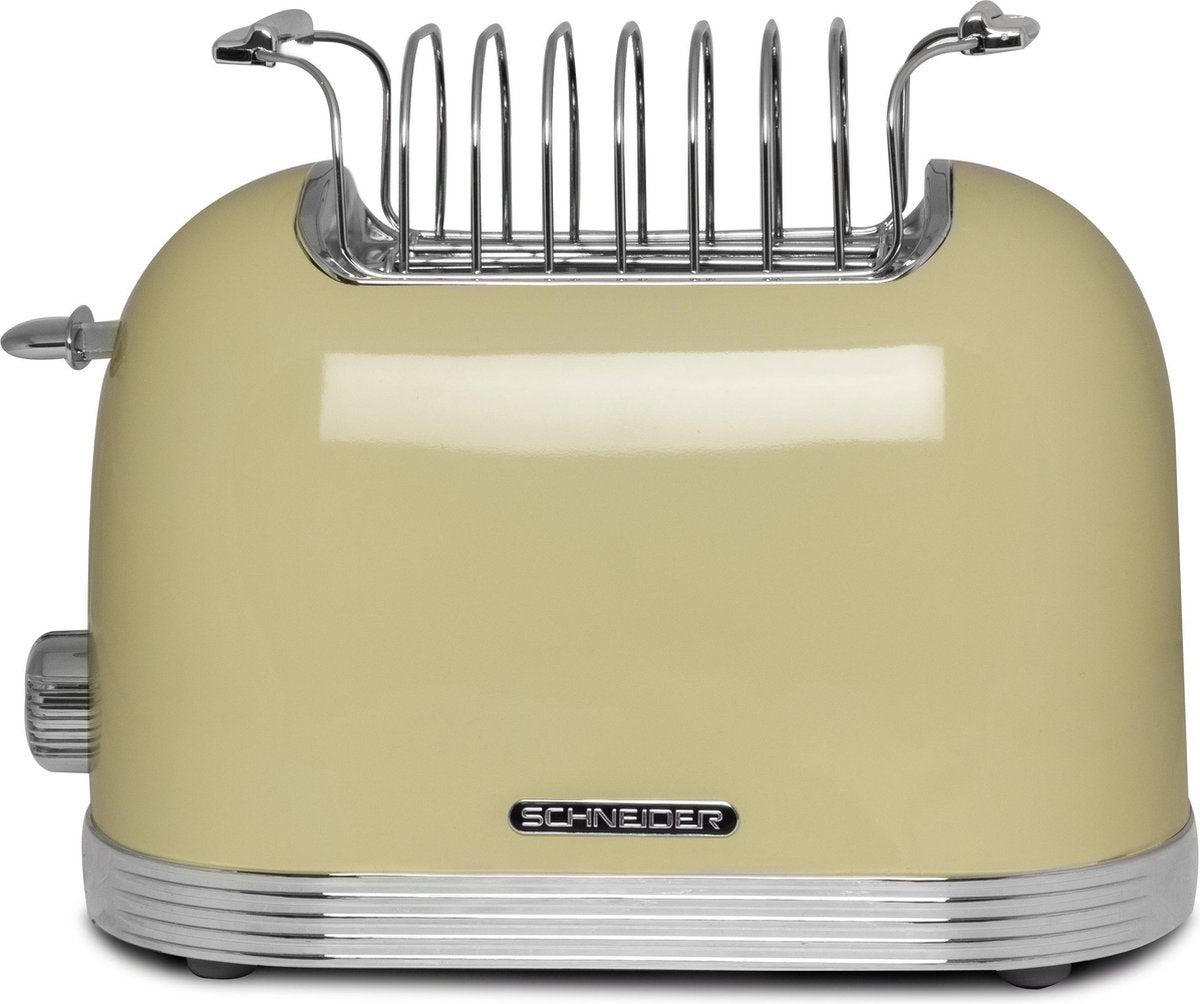 Schneider SCTO2CR -  Broodrooster - 2 sleuven - Cream