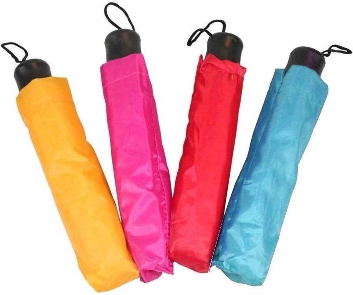 Deltac Paraplu Mini Pastel - Mix Kleur - 12 Stuks