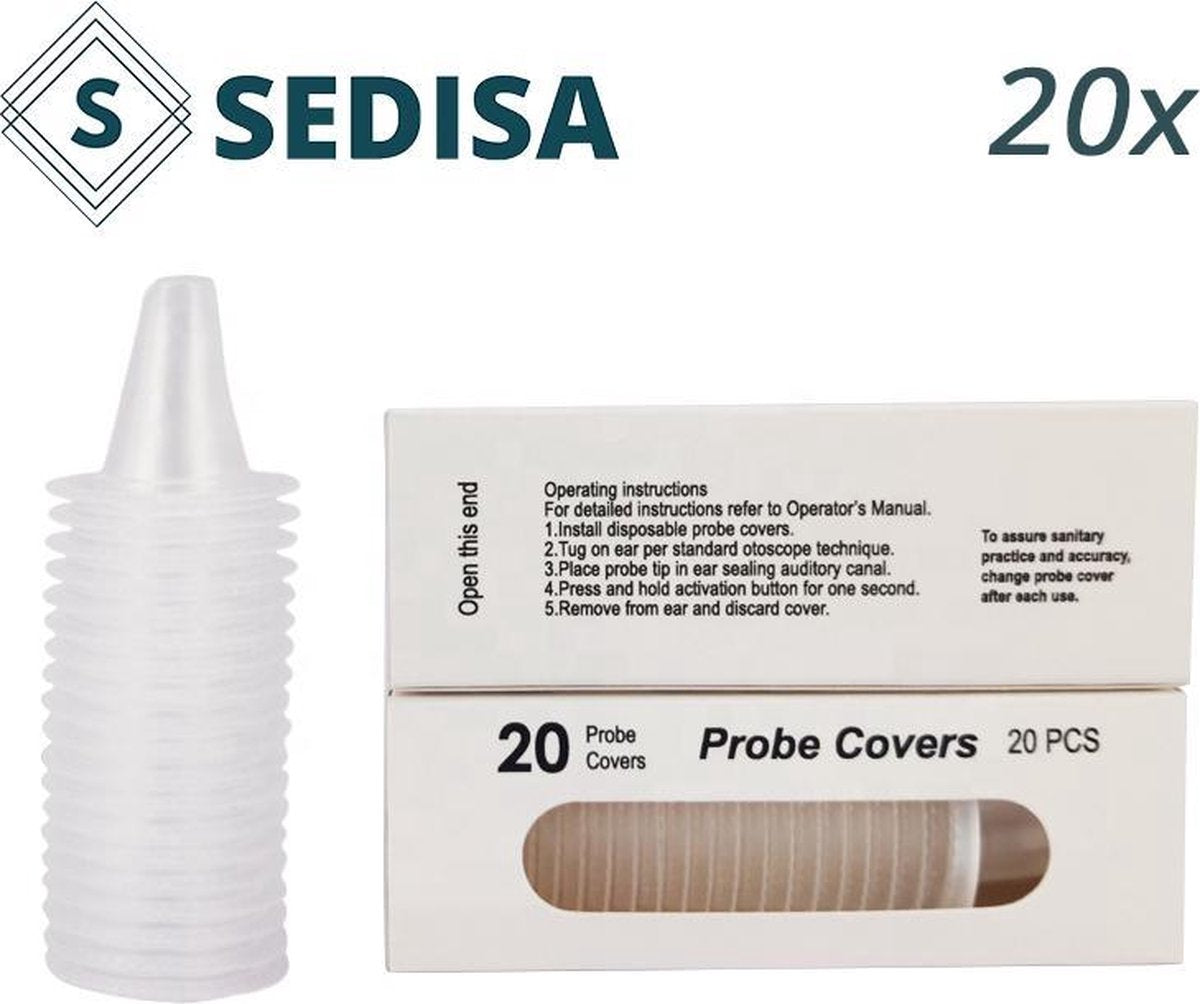 SedIsa Navulset Braun Thermometer - 20x per doos - LF20 LF40