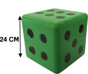 Dobbelsteen Coated Foam XL 24 CM GROEN