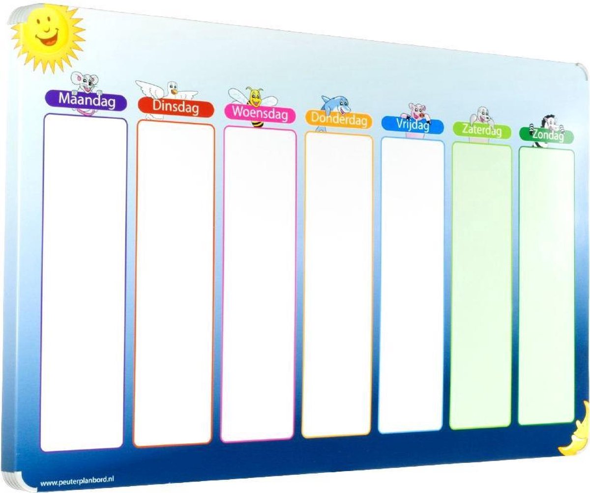 Planbord Blauwe Ster