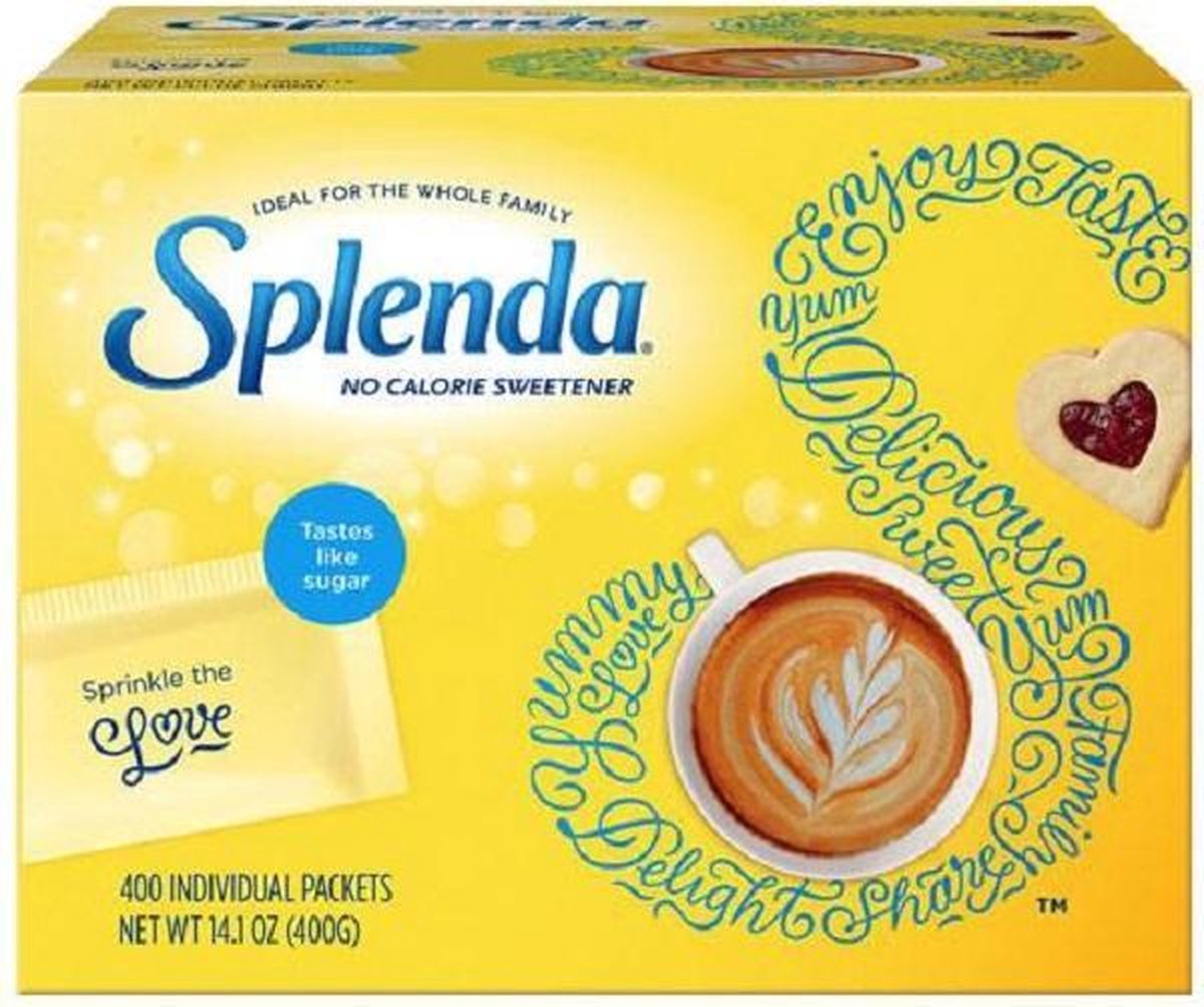 Splenda Packets | 400 Zakjes | Snel afvallen zonder poespas!
