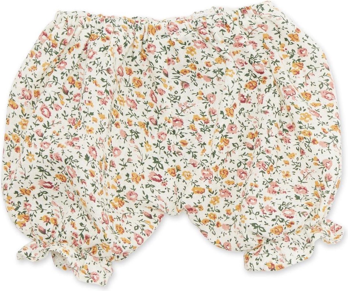 Byastrup Babypopbroek Flowers Meisjes 38-42 Cm Katoen Wit
