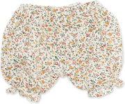 Byastrup Babypopbroek Flowers Meisjes 38-42 Cm Katoen Wit