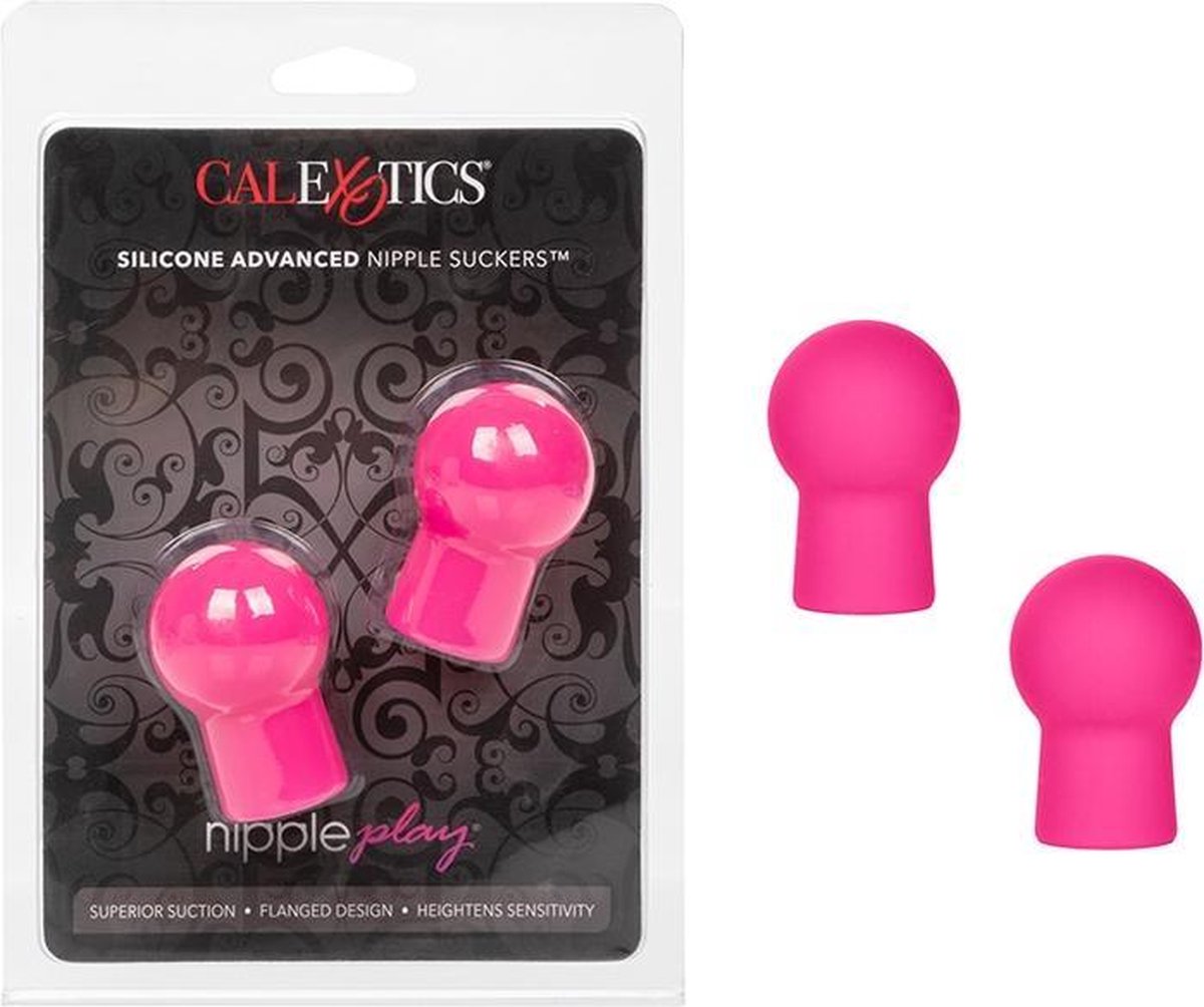 Nipple Play  Silicone Advanced Nipple Suckers - Pink