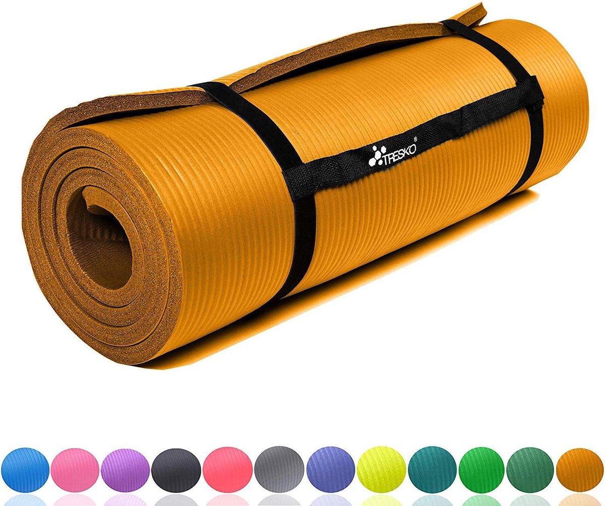 Tresko  Yogamat - Fitnessmat - 185x60 cm - 1