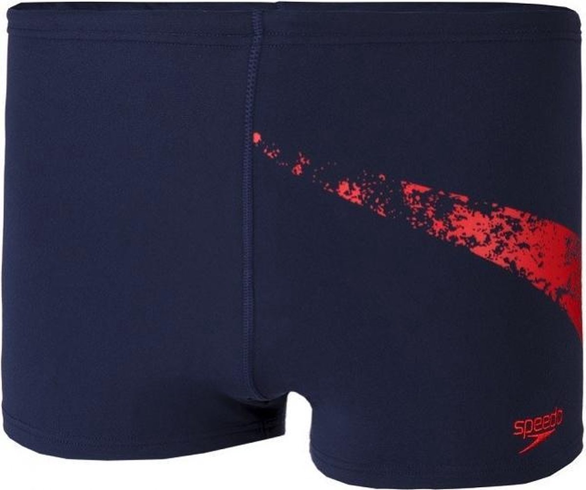 Speedo heren zwemshort E10 endurance - navy/red
