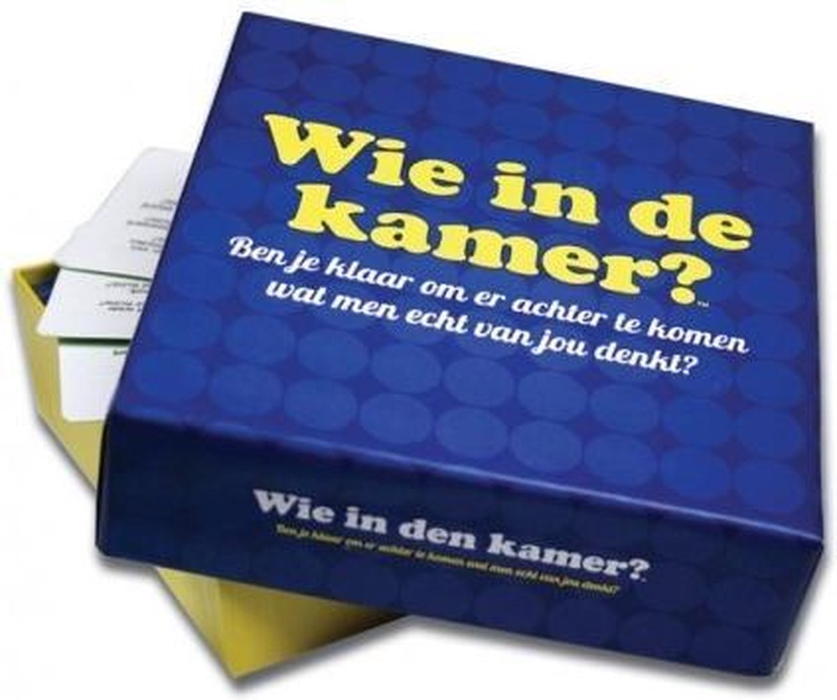 Wie in de kamer?