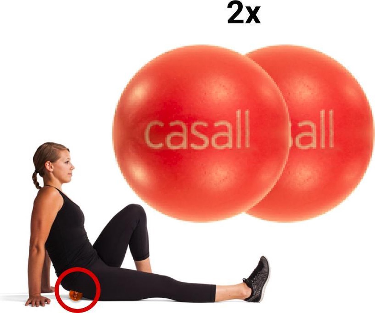 Casall Pressure point ball - rood