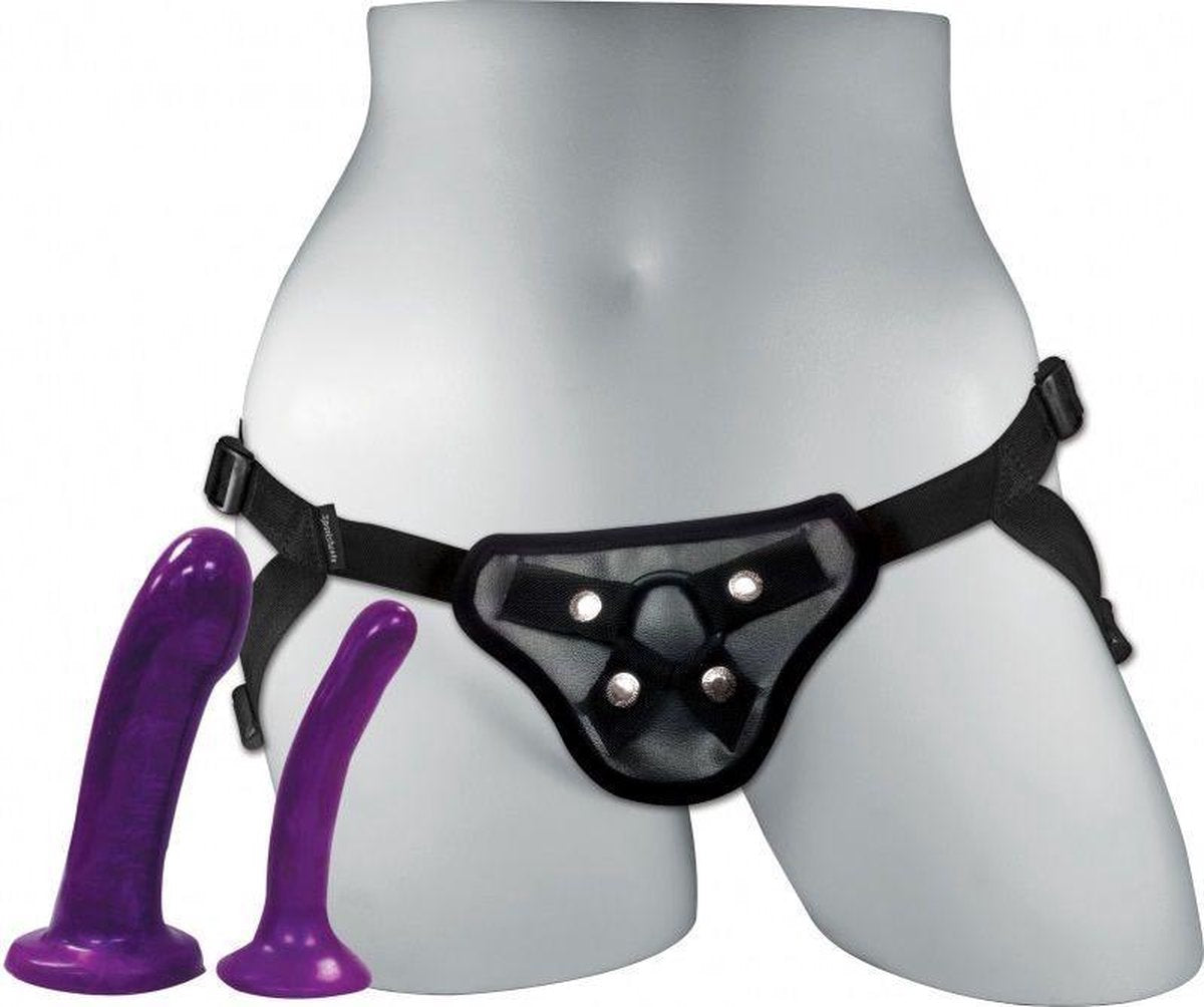 Anal Explorer Kit - Strap-on harnas met 2 dildo's