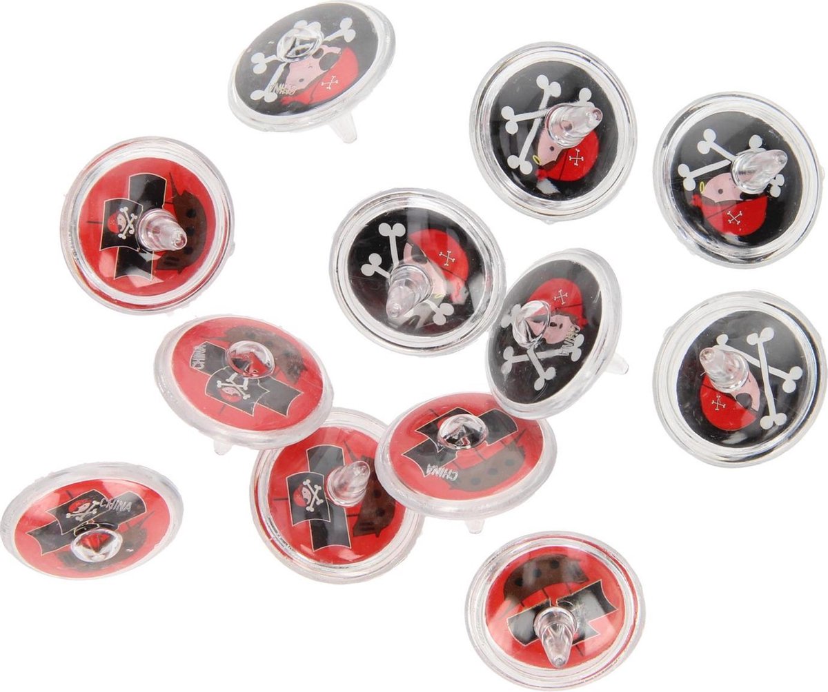 Tol - Tolletjes - Piraten- Uitdeelcadeau 12 stuks