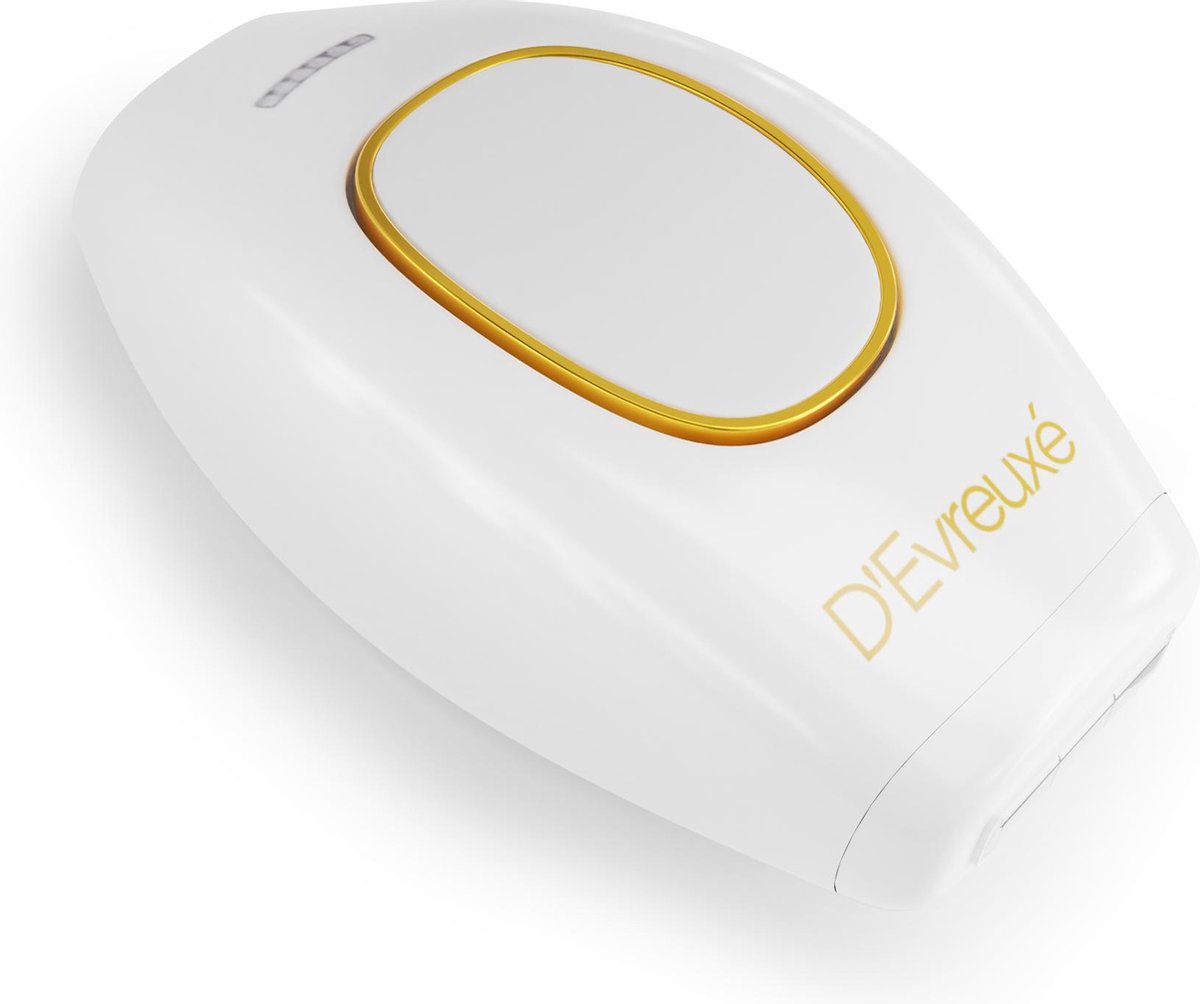 Devreuxe- IPL lichtontharing laser - Ontharing voor lichaam + gezicht - Met 300.000 flitsen